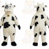 Cow Mascot Costume for Adults Custom Logo Party Character Suit