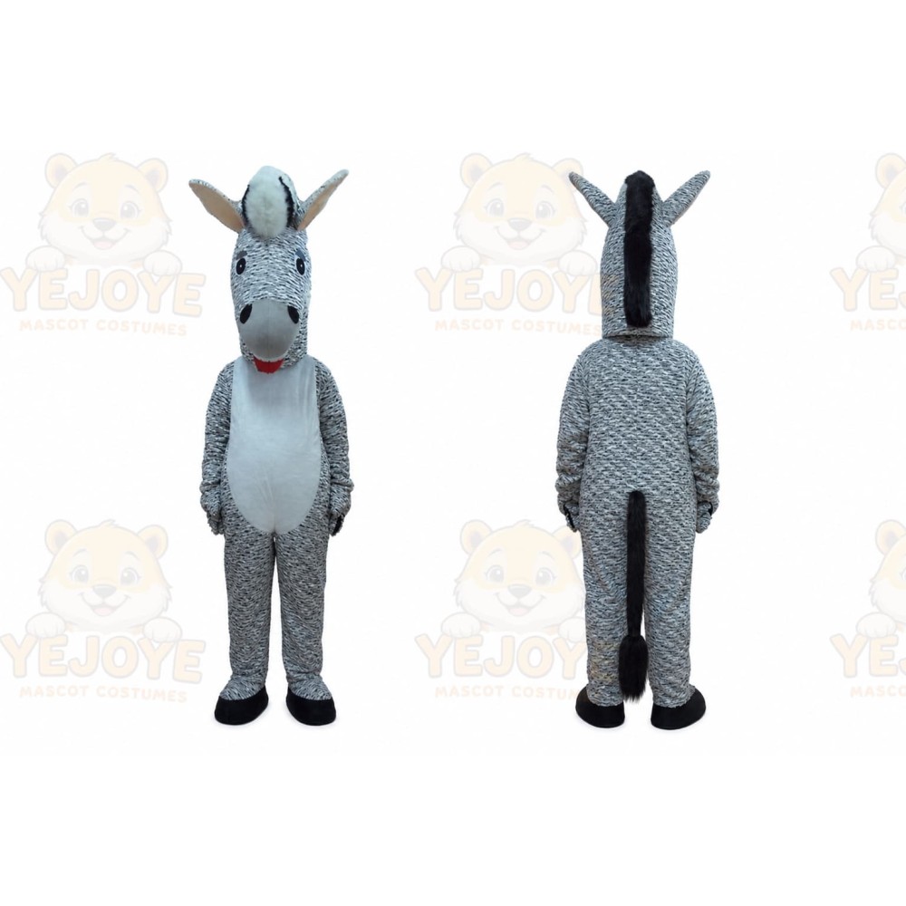 Donkey Mascot Costume for Adults Custom Logo Party Character Suit