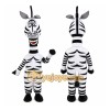 Zebra Mascot Costume for Adults Custom Logo Party Character Suit