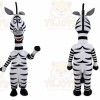 Zebra Mascot Costume for Adults Custom Logo Party Character Suit
