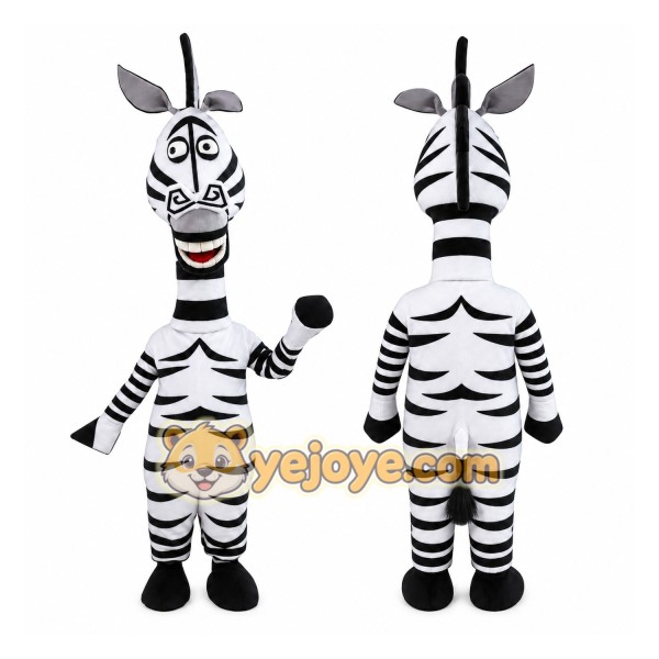 Zebra Mascot Costume for Adults Custom Logo Party Character Suit