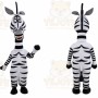 Zebra Mascot Costume for Adults Custom Logo Party Character Suit
