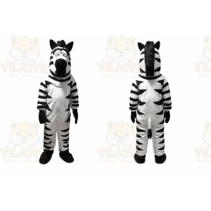 Zebra Mascot Costume for Adults Custom Logo Party Character Suit