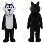 Wolf Mascot Costume for Adults Custom Logo Party Character Suit