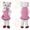 Bear Mascot Costume for Adults Custom Logo Party Character Suit