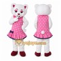 Bear Mascot Costume for Adults Custom Logo Party Character Suit