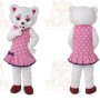 Bear Mascot Costume for Adults Custom Logo Party Character Suit