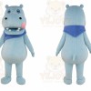 Hippo Mascot Costume for Adults Custom Logo Party Character Suit
