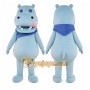 Hippo Mascot Costume for Adults Custom Logo Party Character Suit