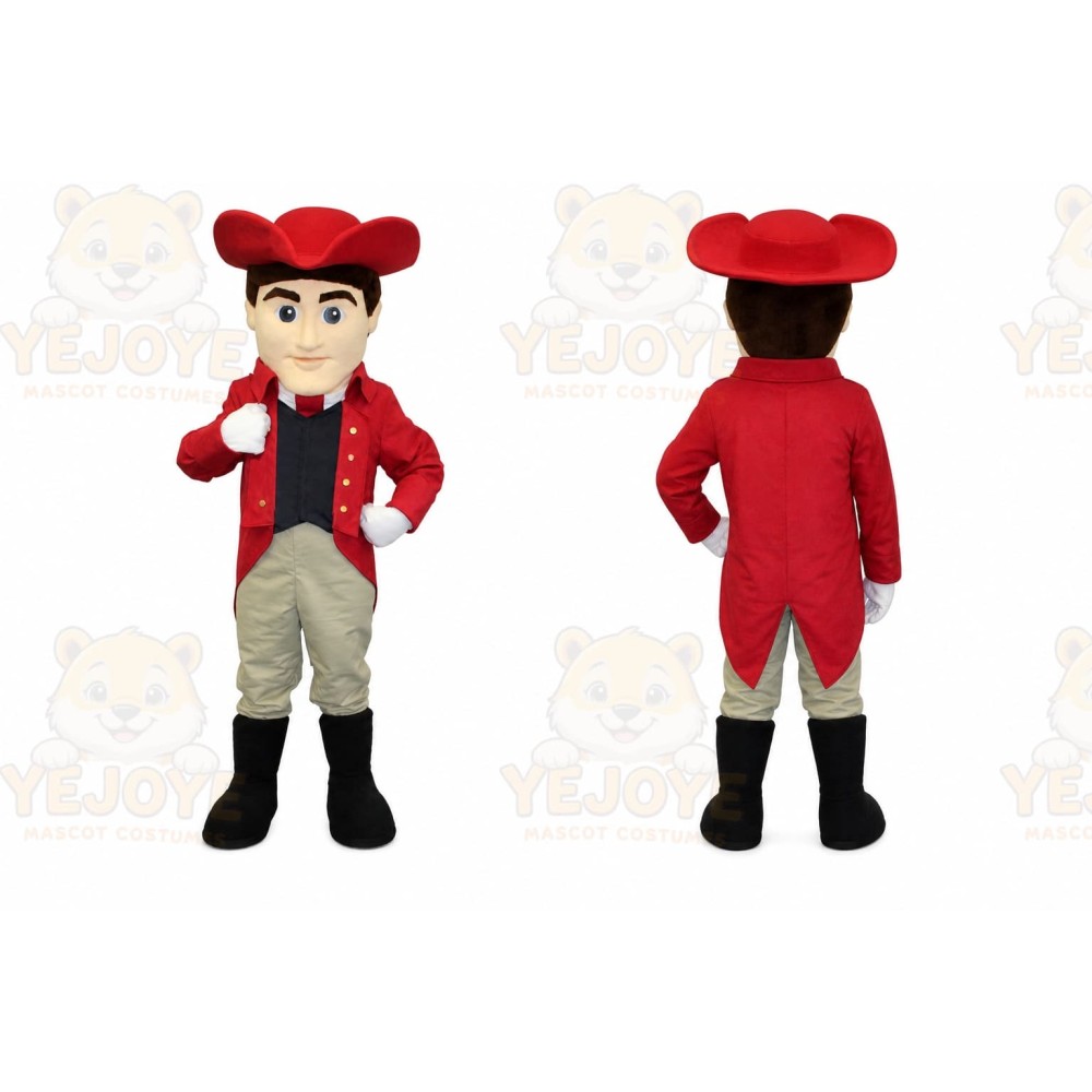 Man Mascot Costume for Adults Custom Logo Party Character Suit
