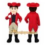 Man Mascot Costume for Adults Custom Logo Party Character Suit