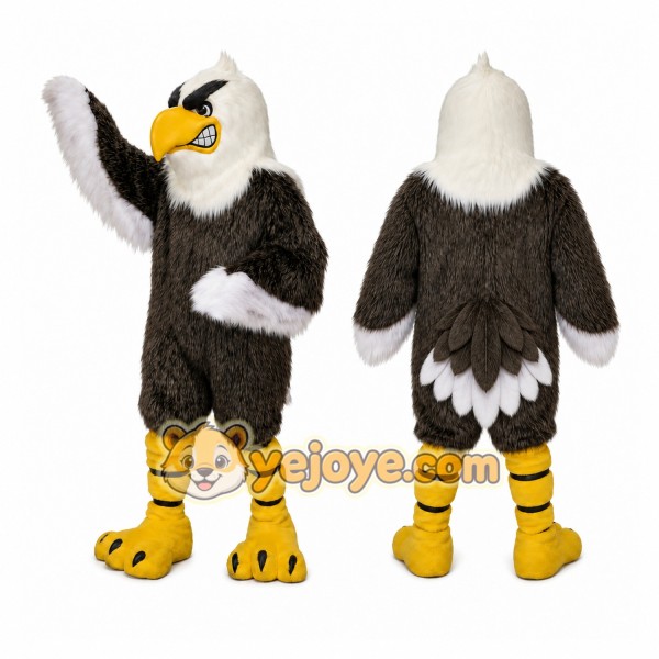 Eagle Mascot Costume for Adults Custom Logo Party Character Suit