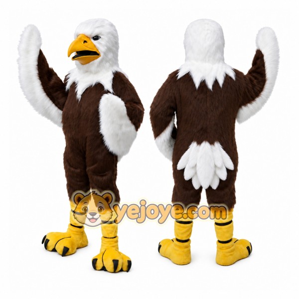 Eagle Mascot Costume for Adults Custom Logo Party Character Suit