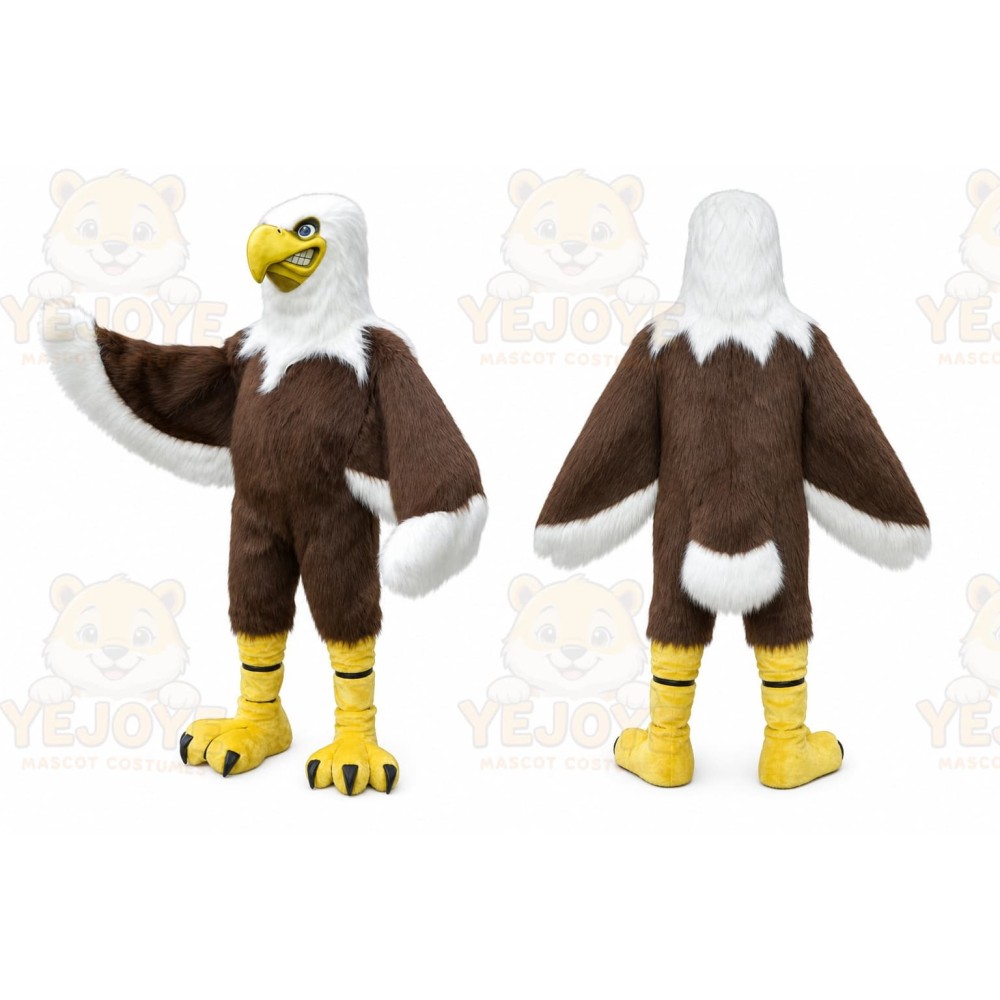 Eagle Mascot Costume for Adults Custom Logo Party Character Suit