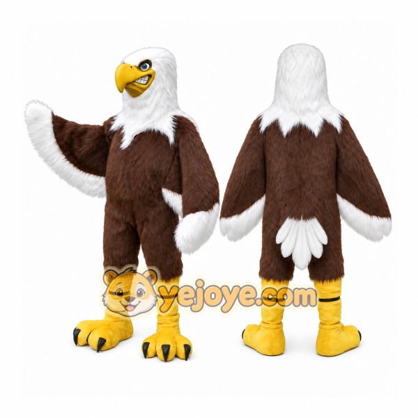 Eagle Mascot Costume for Adults Custom Logo Party Character Suit