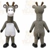 Giraffe Mascot Costume for Adults Custom Logo Party Character Suit