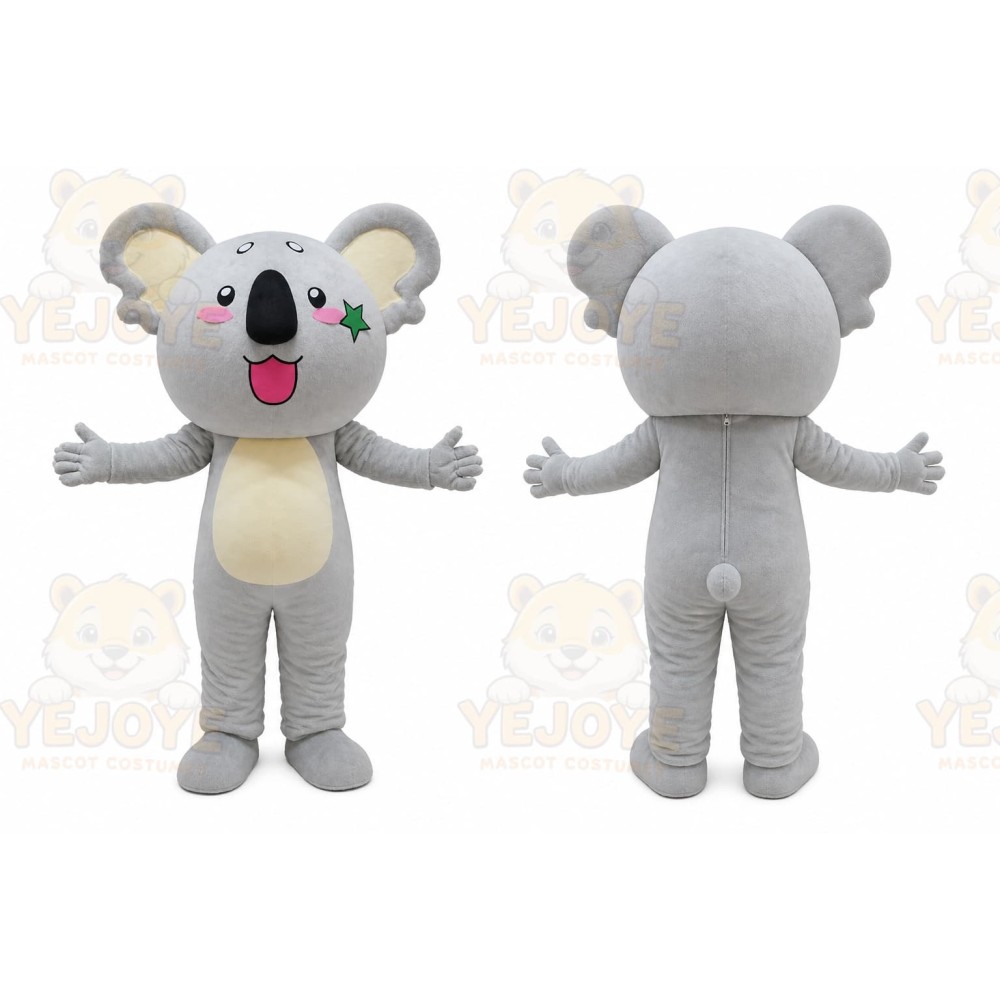 Koala Mascot Costume for Adults Custom Logo Party Character Suit