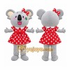 Koala Mascot Costume for Adults Custom Logo Party Character Suit Koala Mascot Costume for Adults Custom Logo Party Character Suit