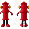 Fire Hydrant Mascot Costume for Adults Custom Logo Party Character Suit