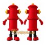 Fire Hydrant Mascot Costume for Adults Custom Logo Party Character Suit