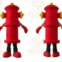Fire Hydrant Mascot Costume for Adults Custom Logo Party Character Suit