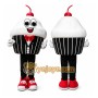 Cupcake Mascot Costume for Adults Custom Logo Party Character Suit