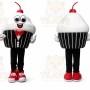 Cupcake Mascot Costume for Adults Custom Logo Party Character Suit