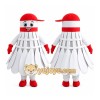 Shuttlecock Mascot Costume for Adults Custom Logo Party Character Suit