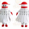 Shuttlecock Mascot Costume for Adults Custom Logo Party Character Suit