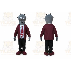 Alien Mascot Costume for Adults Custom Logo Party Character Suit