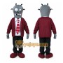 Zombie in Suit Mascot Costume for Adults Custom Logo Party Character Suit