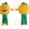 Pumpkin Mascot Costume for Adults Custom Logo Party Character Suit