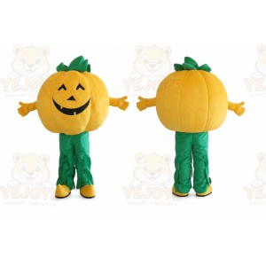 Pumpkin Mascot Costume for Adults Custom Logo Party Character Suit