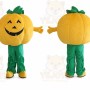 Pumpkin Mascot Costume for Adults Custom Logo Party Character Suit