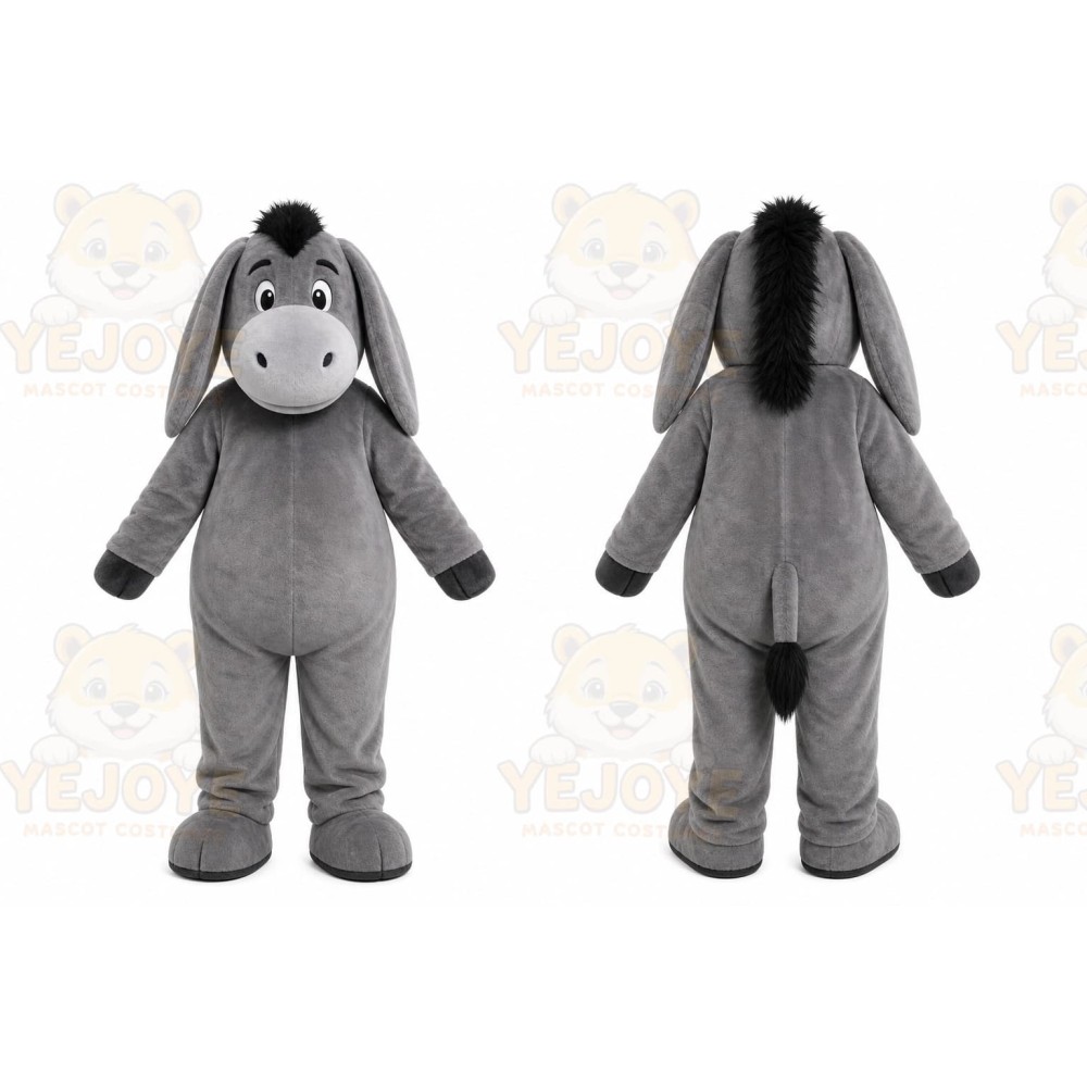 Donkey Mascot Costume for Adults Custom Logo Party Character Suit