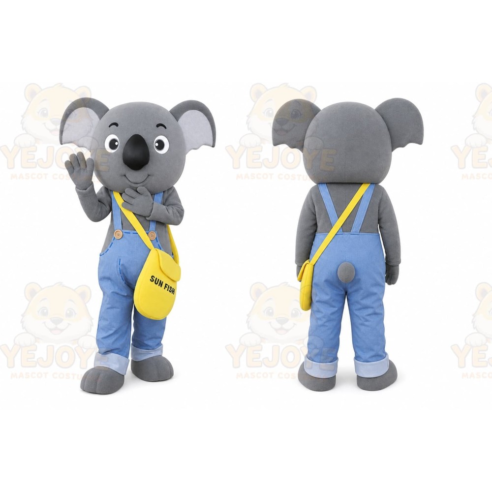 Koala Mascot Costume for Adults Custom Logo Party Character Suit