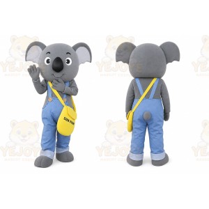 Koala Mascot Costume for Adults Custom Logo Party Character Suit
