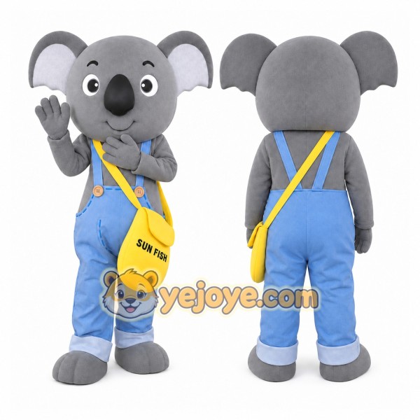 Koala Mascot Costume for Adults Custom Logo Party Character Suit