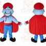 Superhero character Mascot Costume for Adults Custom Logo Party Character Suit