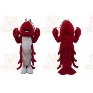 Lobster Mascot Costume for Adults Custom Logo Party Character Suit