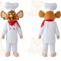 Mouse Mascot Costume for Adults Custom Logo Party Character Suit