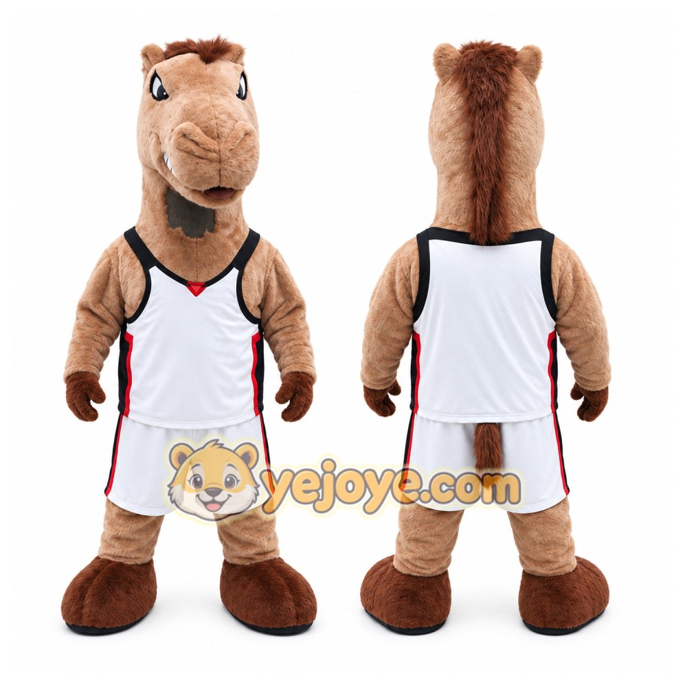 Horse Mascot Costume for Adults Custom Logo Party Character Suit Horse Mascot Costume for Adults Custom Logo Party Character Suit