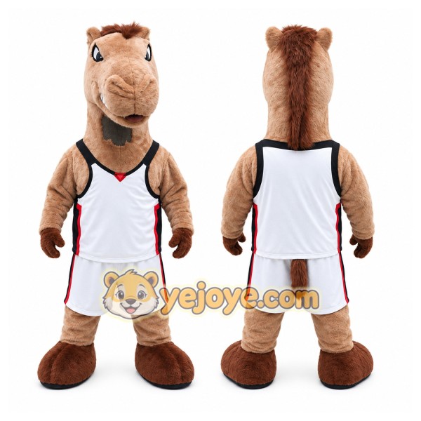 Horse Mascot Costume for Adults Custom Logo Party Character Suit