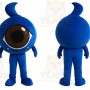 Eye Mascot Costume for Adults Custom Logo Party Character Suit