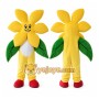Flower Mascot Costume for Adults Custom Logo Party Character Suit