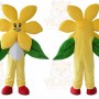 Flower Mascot Costume for Adults Custom Logo Party Character Suit