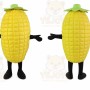 Corn Mascot Costume for Adults Custom Logo Party Character Suit