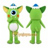 Monster Mascot Costume for Adults Custom Logo Party Character Suit Monster Mascot Costume for Adults Custom Logo Party Character Suit