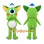 Monster Mascot Costume for Adults Custom Logo Party Character Suit