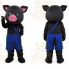 Pig Mascot Costume for Adults Custom Logo Party Character Suit